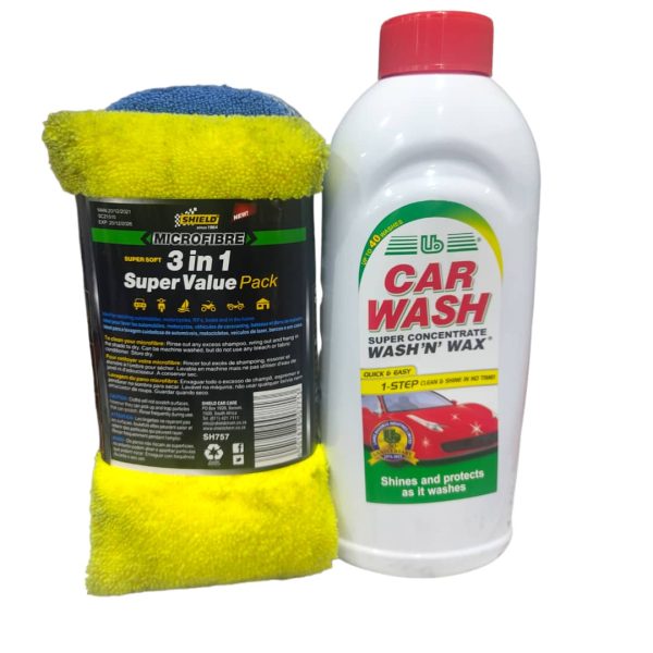 Car Wash And Sponge(combo product)