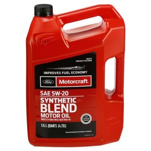 Motorcraft SAE 5W-20 Synthetic Blend Engine Oil