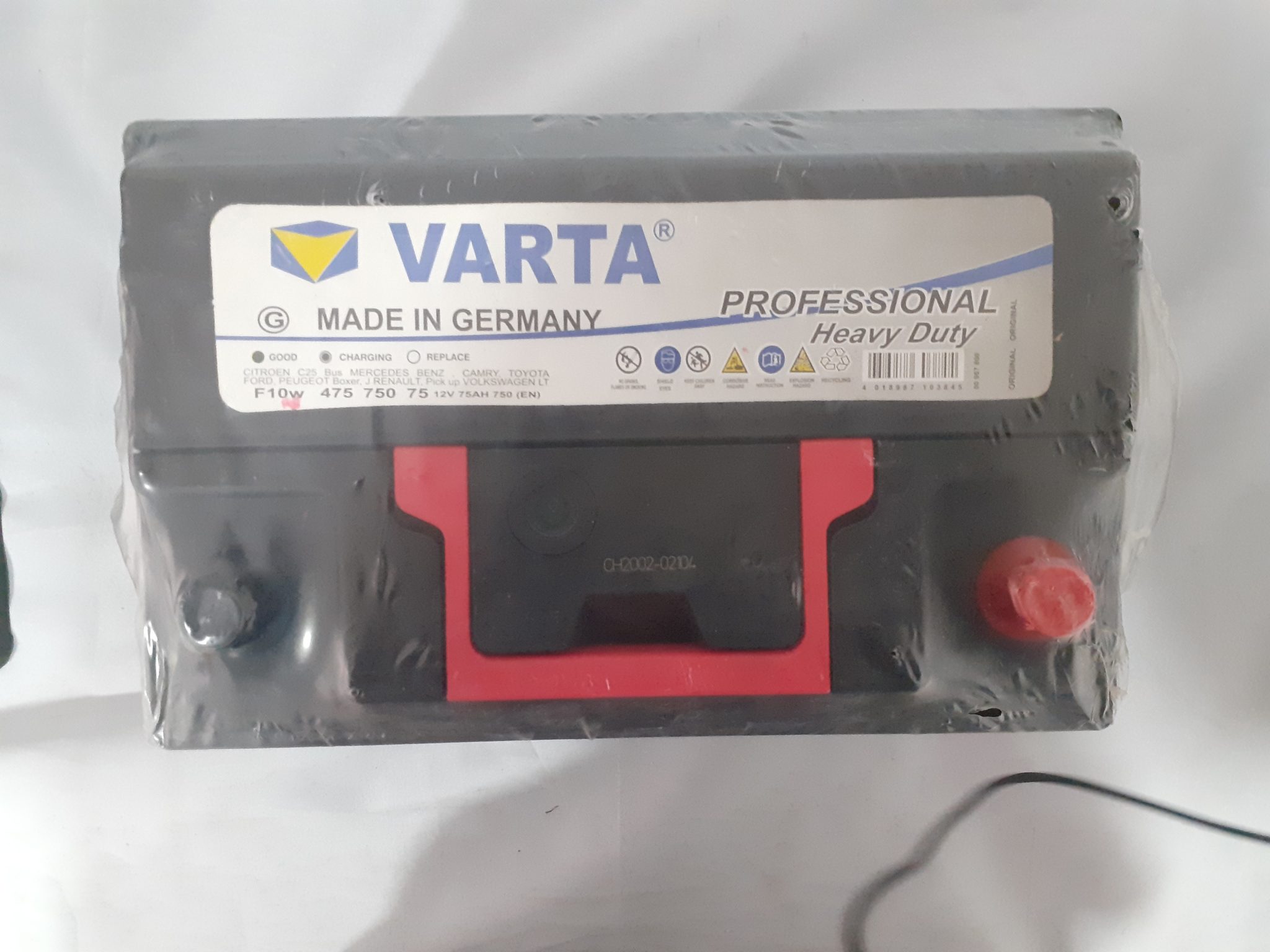 Original Varta 100-Amps Battery - Carvity