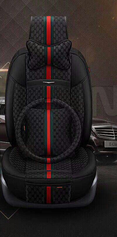 Grey Gucci car seat cover (the - Gemie car accessories