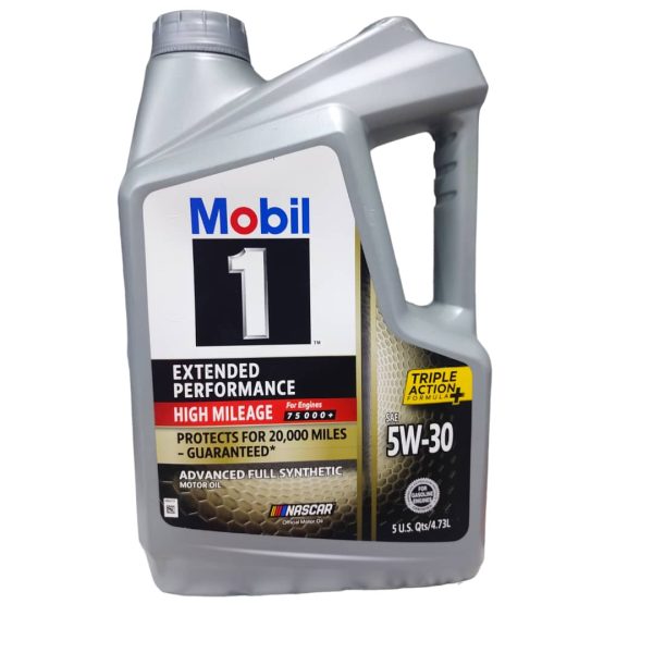 Mobil 1 5w-30 extended performance high mileage