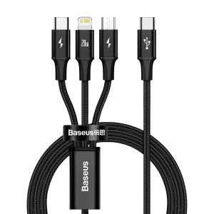 Baseus Rapid Series 3-in-1 data cable