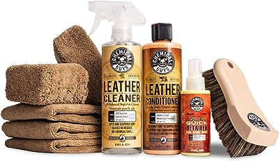 car detailing kits - leather cleaner