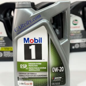 Mobil 1 0w-20 Emission System Protection (Advanced Full Synthetic Motor Oil) 5Quarts (4.73Ltrs)