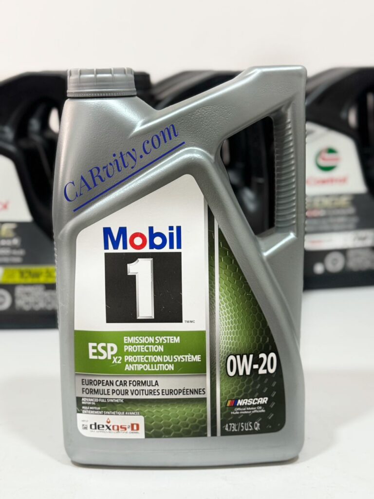 Mobil 1 0w-20 Emission System Protection (Advanced Full Synthetic Motor Oil) 5Quarts (4.73Ltrs)