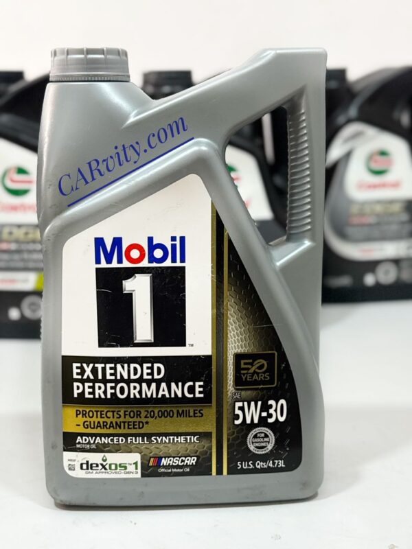Mobil 1 5w-30 Extended Performance (Advanced Full Synthetic Motor Oil) 5Quarts (4.73Ltrs)