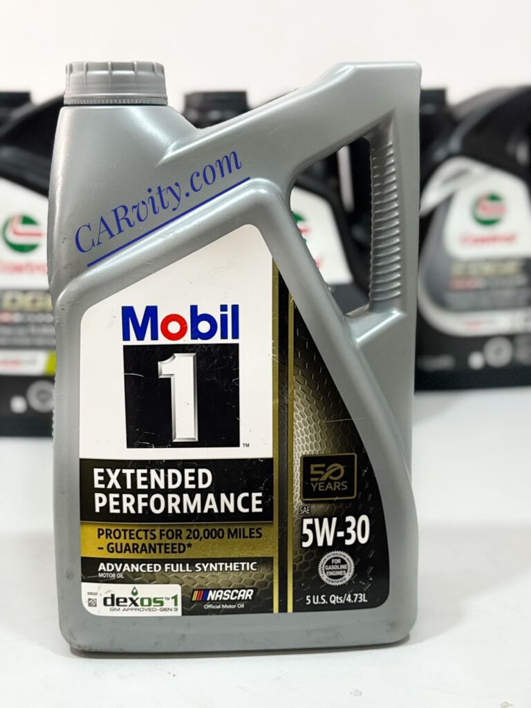 Mobil 1 5w-30 Extended Performance (Advanced Full Synthetic Motor Oil) 5Quarts (4.73Ltrs)