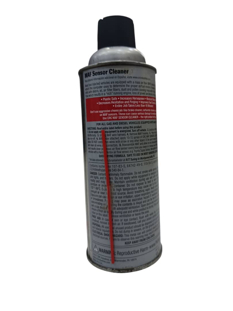 CRC Mass Air Flow Sensor Cleaner - Image 2